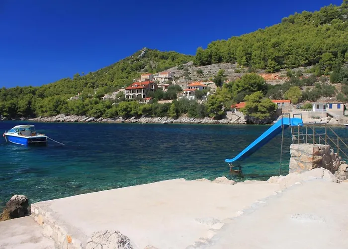 Seaside House Grscica, Korcula - 10059 בית נופש פריזבה